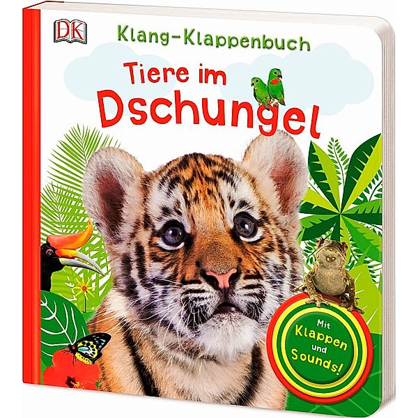 Klang-Klappenbuch / Tiere im Dschungel, m. Soundeffekten