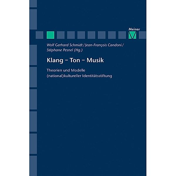 Klang - Ton - Musik / Zeitschrift für Ästhetik und Allgemeine Kunstwissenschaft, Sonderhefte Bd.13