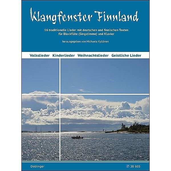 Klangfenster Finnland, für Blockflöte (Singstimme) und Klavier