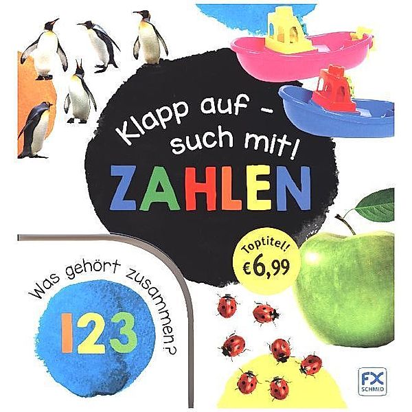 Klapp auf - such mit! - Zahlen