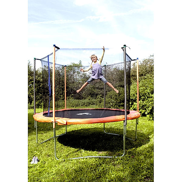 Klapp-Trampolin, Ø 305cm (Farbe: orange)