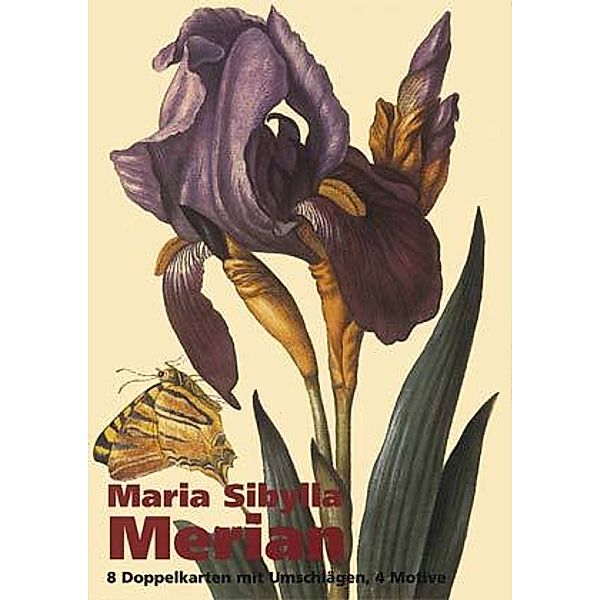 Klappkartenset - Maria Sibylla Merian, 8 Doppelkarten