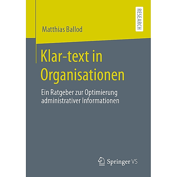 Klar-text in Organisationen, Matthias Ballod