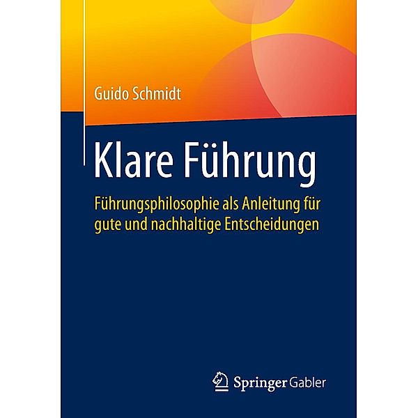 Klare Führung, Guido Schmidt