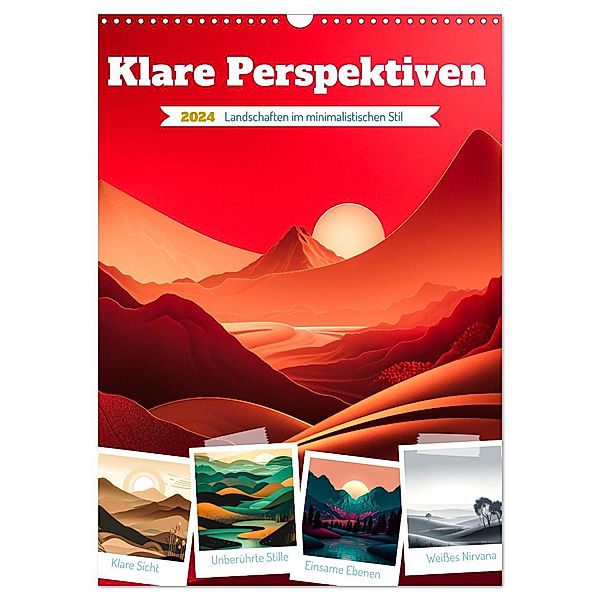 Klare Perspektiven (Wandkalender 2024 DIN A3 hoch), CALVENDO Monatskalender, Calvendo, Steffen Gierok-Latniak