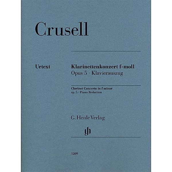 Klarinettenkonzert f-moll op.5, Bernhard Henrik Crusell