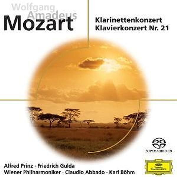Klarinettenkonzert/Klavierkonzert 21 (Sacd), Prinz, Gulda, Abbado, Böhm, Wp