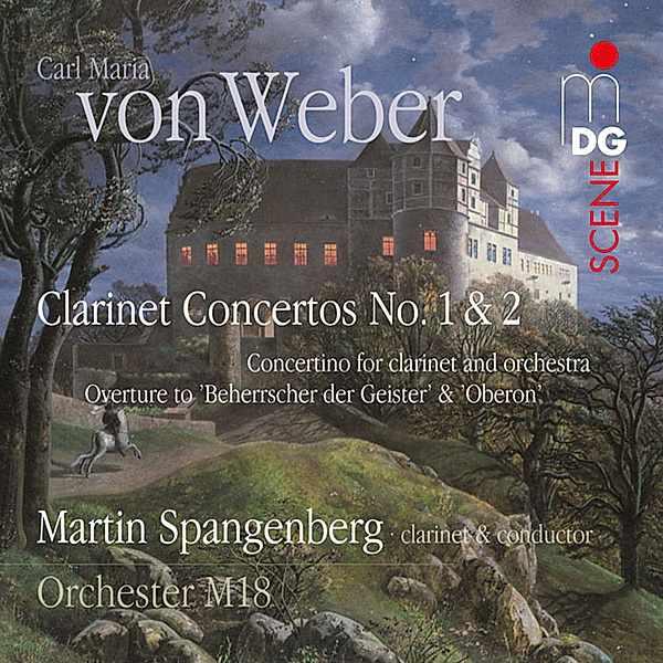 Klarinettenkonzerte 1+2/Ouvertüren/Concertino, Martin Spangenberg, Orchester M18