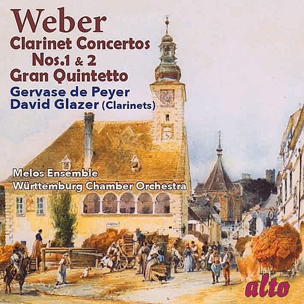 Klarinettenkonzerte 1 & 2/Quintett, Glazer, De Peyer, Färber, Melos Ensemble, Württemb.Ko