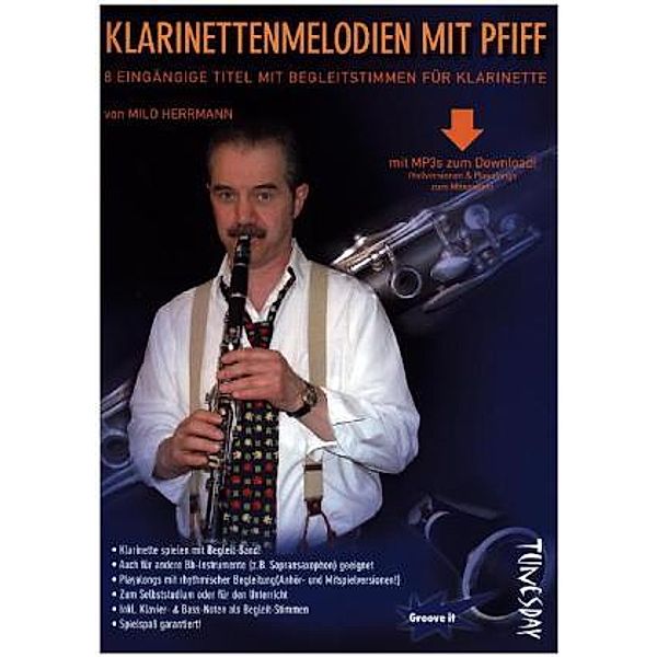 Klarinettenmelodien mit Pfiff (mit MP3-Download), Milo Herrmann