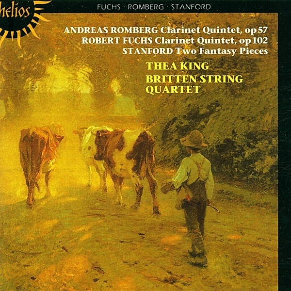 Klarinettenquintette, King, Britten String Quartet