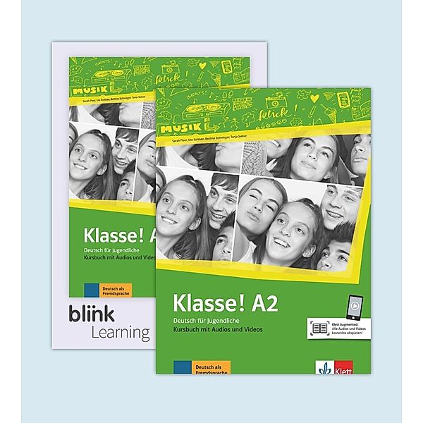 Klasse! A2 - Media Bundle BlinkLearning, m. 1 Beilage, Sarah Fleer, Ute Koithan, Tanja Mayr-Sieber