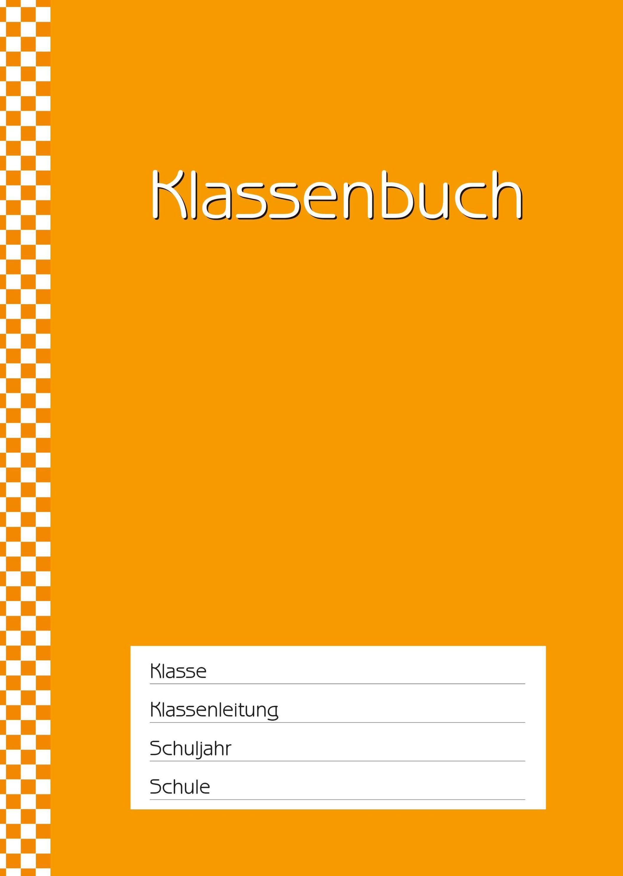Klassenbuch Standard, Umschlagfarbe: orange Buch versandkostenfrei bei  Weltbild.de bestellen
