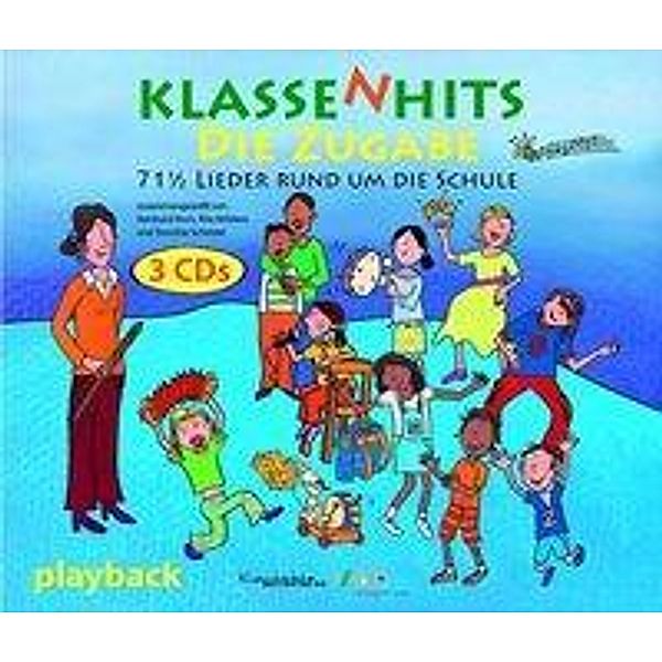 KlassenHits, Die Zugabe, Playback, Audio-CDs