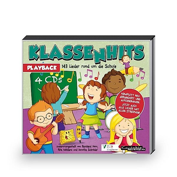 KlassenHits, Playback, 4 Audio-CDs