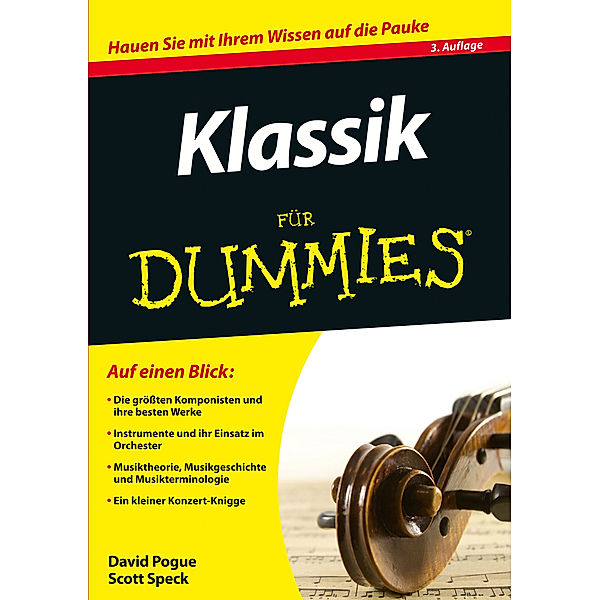 Klassik für Dummies, David Pogue, Scott Speck