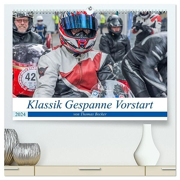 Klassik Gespanne Vorstart (hochwertiger Premium Wandkalender 2024 DIN A2 quer), Kunstdruck in Hochglanz, Thomas Becker (DeBillermoker)