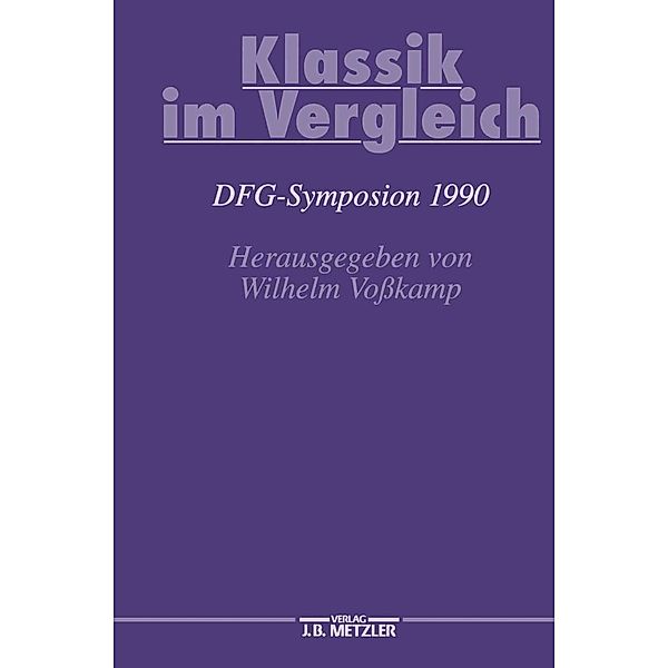 Klassik im Vergleich / Germanistische Symposien