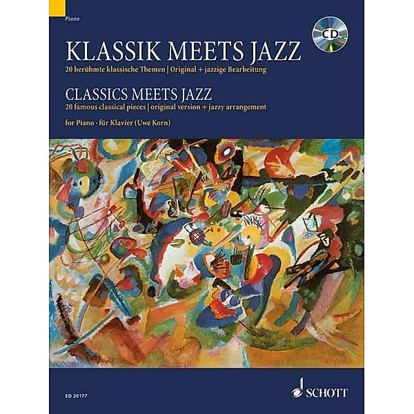 Klassik meets Jazz, für Klavier, m. Audio-CD, Uwe Korn