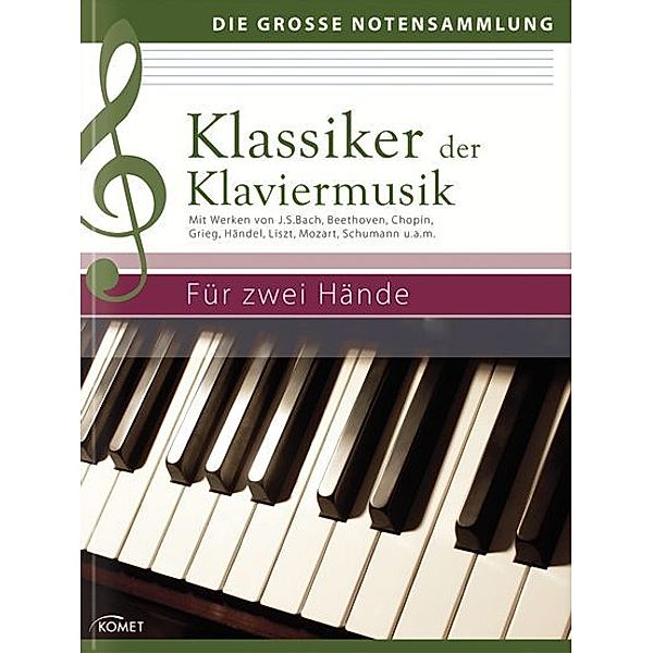 Klassiker der Klaviermusik, für zwei Hände