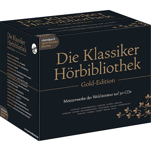 Klassiker Hörbibliothek, 30 Audio-CDs (Gold-Edition), Diverse Interpreten