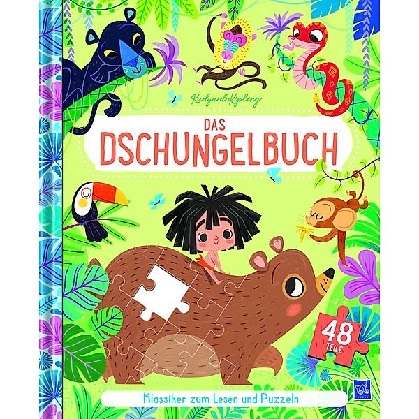 Klassiker zum Lesen & Puzzeln Das Dschungelbuch, Set