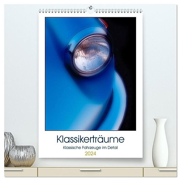 Klassikerträume (hochwertiger Premium Wandkalender 2024 DIN A2 hoch), Kunstdruck in Hochglanz, Wolfgang Simlinger