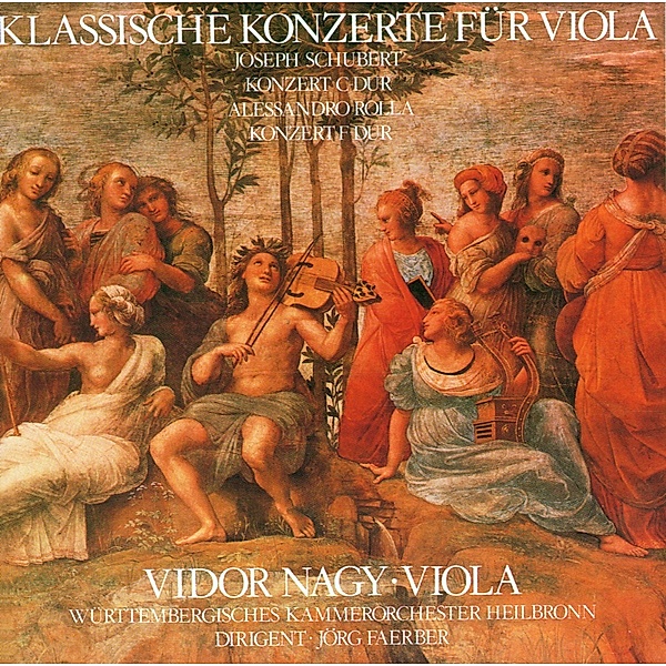 Klassische Konzerte Für Viola, Vidor Nagy, Württ.KO, J. Faerber