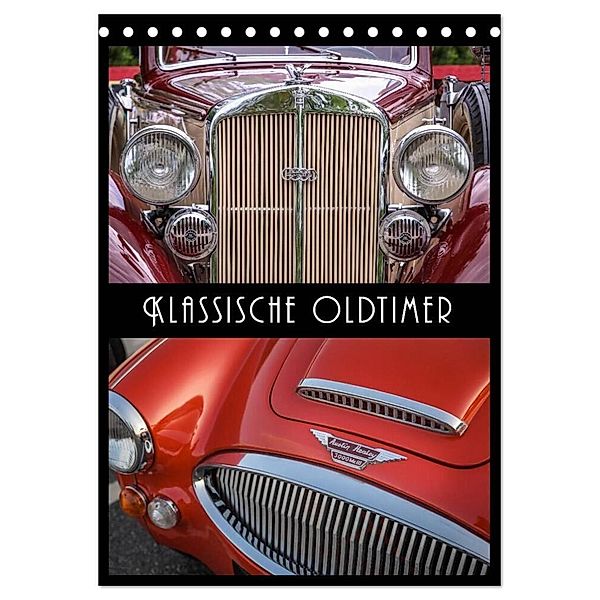 Klassische Oldtimer (Tischkalender 2024 DIN A5 hoch), CALVENDO Monatskalender, Christian Müringer