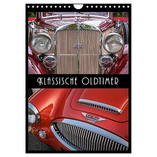 Klassische Oldtimer (Wandkalender 2024 DIN A4 hoch), CALVENDO Monatskalender, Christian Müringer