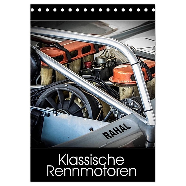 Klassische Rennmotoren (Tischkalender 2024 DIN A5 hoch), CALVENDO Monatskalender, Michiel Mulder / Corsa Media