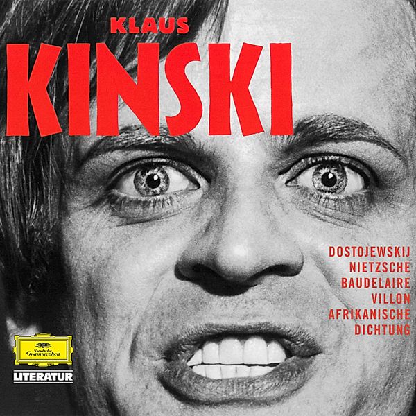 Klaus Kinski - Klaus Kinski, Friedrich Nietzsche, Fjodor Michailowitsch Dostojewski, Janheinz Jahn, Birago Diop, Paul Zech, Claude McKay, Langston Hughes, David Diop, Basil Mcfarlane, François Villon, Leon Damas, Juan Julio Arrascaeta, Carry Thomas, James J.R. Jolobe, Charles Pierre Baudelaire