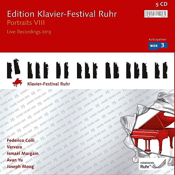 Klavier-Festival Ruhr Vol.32, Colli, Moog, Varvara, Margain, Yu