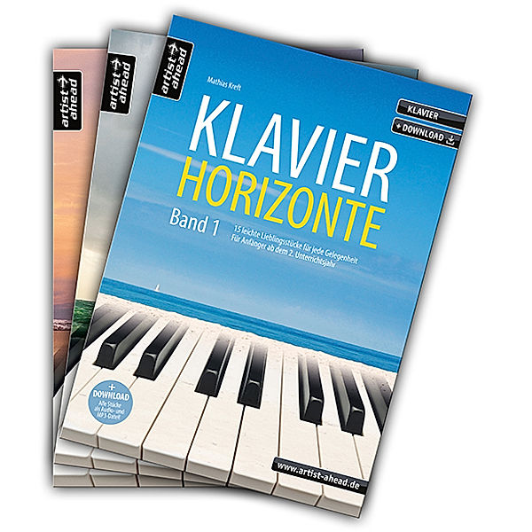 Klavier-Horizonte - Band 1-3 im Set!, Mathias Kreft