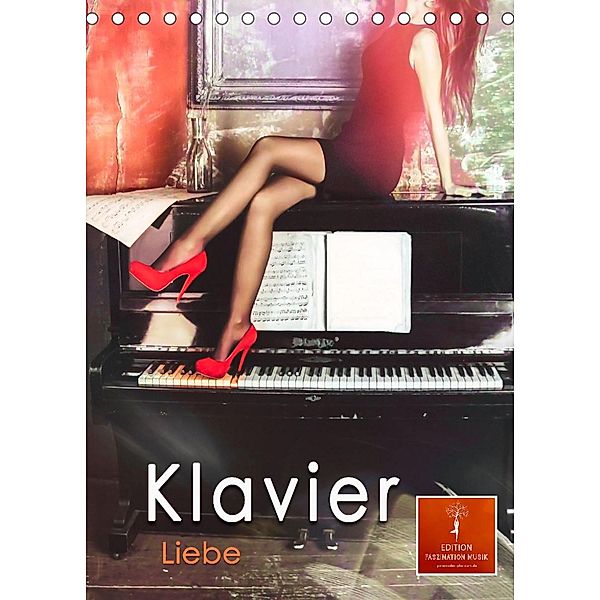 Klavier Liebe (Tischkalender 2022 DIN A5 hoch), Peter Roder