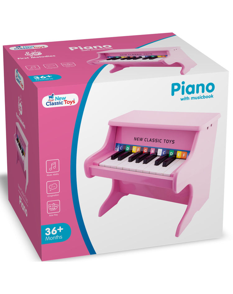 Klavier PIANO mit 18 Tönen in rosa kaufen | tausendkind.de