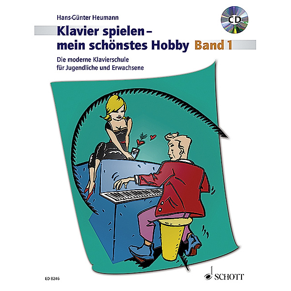 Klavier spielen - mein schönstes Hobby / Band 1 / Klavierspielen, mein schönstes Hobby - Schule, m. Audio-CD, Hans-Günter Heumann