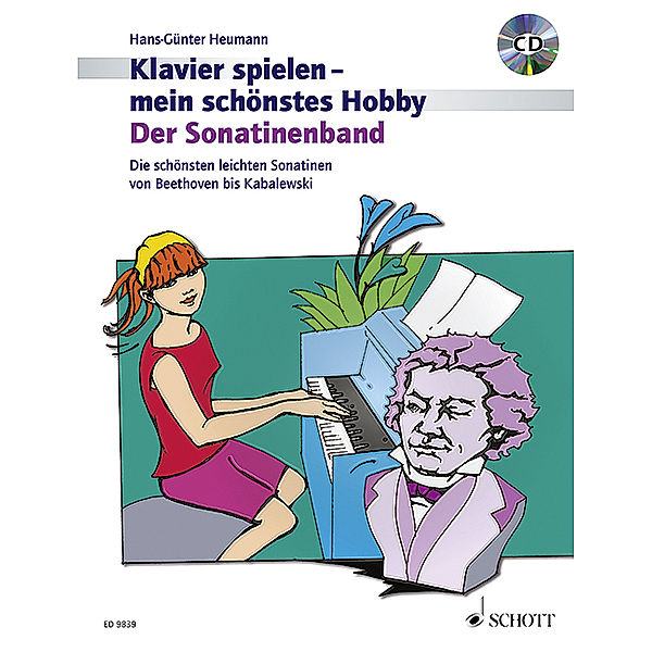 Klavier spielen - mein schönstes Hobby / Klavier spielen, mein schönstes Hobby - Der Sonatinenband, m. Audio-CD, Hans-Günter Heumann