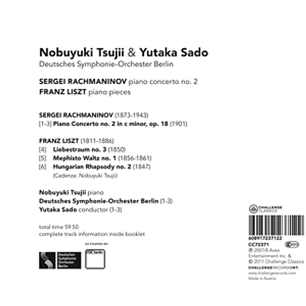 Klavierkonzert 2 & Piano Pieces, Nobuyuki Tsujii, Yutaka Sado