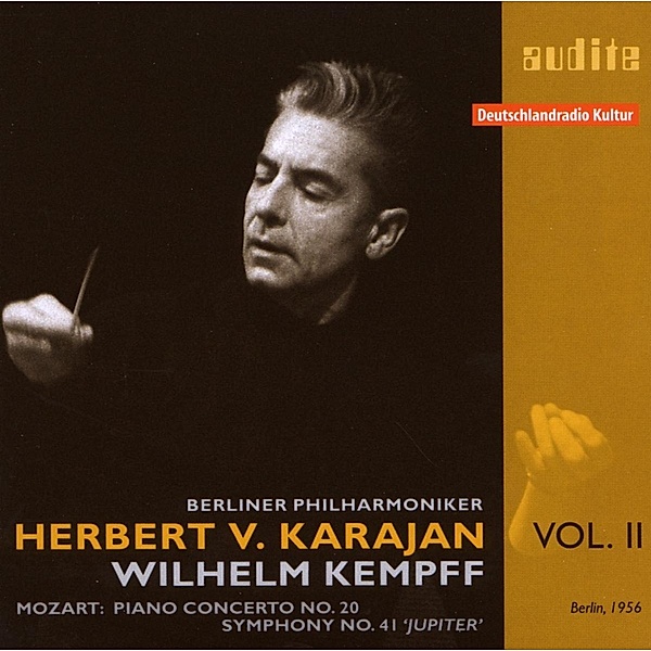 Klavierkonzert 20/Sinfonie 41, Wilhelm Kempff, Herbert von Karajan, Bp