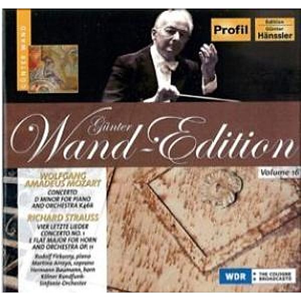 Klavierkonzert/Vier Letzte Lieder, G. Wand, Kölner RSO