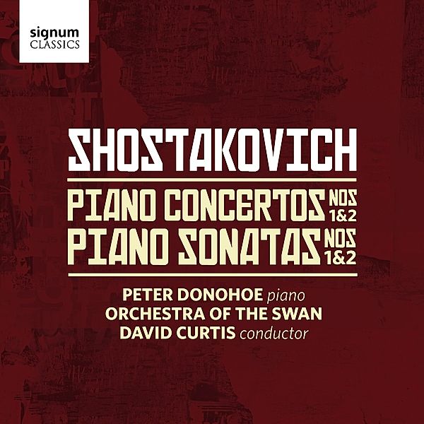 Klavierkonzerte 1 & 2/Klaviersonaten 1 & 2, P. Donohoe, D. Curtis, Orchestra of the Swan