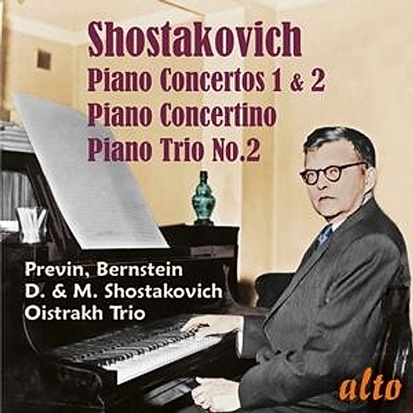 Klavierkonzerte 1 & 2/Klaviertrio 2/+, Previn, Bernstein, Oistrach, New York Philharmonic