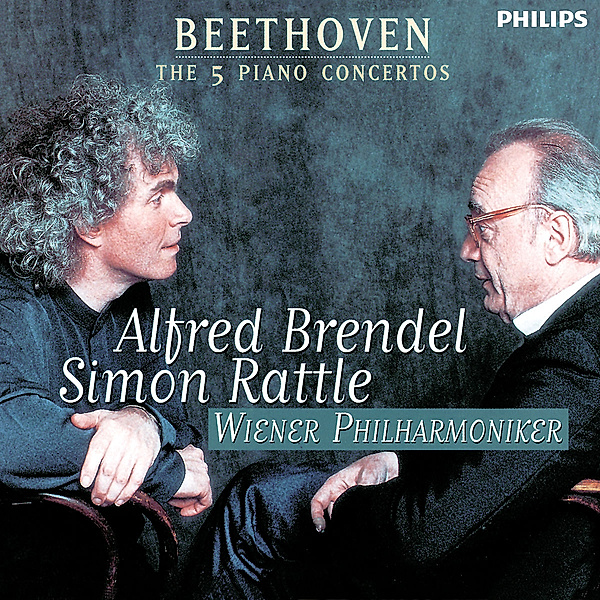 Klavierkonzerte 1-5 (Ga), Alfred Brendel, Simon Rattle, Wp