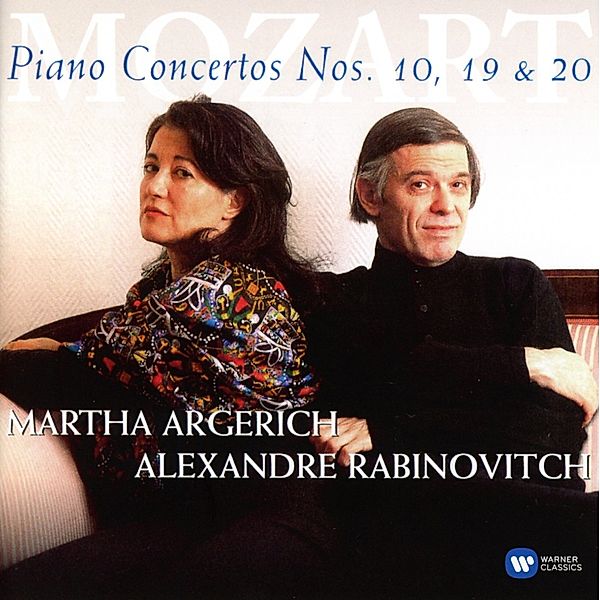 Klavierkonzerte 10,19 & 20, Martha Argerich, Alexandre Rabinovitch, Faerber