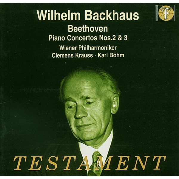 Klavierkonzerte 2 & 3, W. Backhaus, Böhm, Krauss, Wiener
