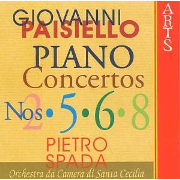 Klavierkonzerte 2,5,6,8, St.Cecilia Camera Orchestra, Spada