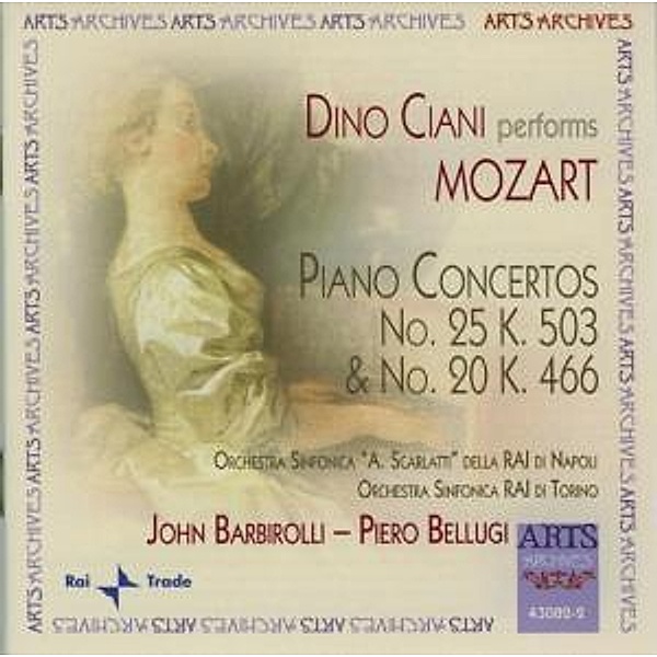 Klavierkonzerte 20 & 25, D.Ciani, RAI Torino So, Barbirol
