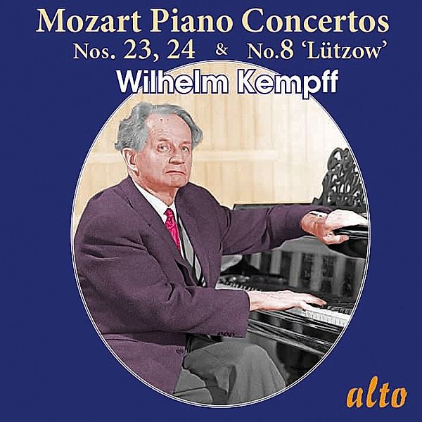 Klavierkonzerte 23,24 & 8 'Lützow', W. Kempff, F. Leitner, BAMBERGER SYMPH., Berliner S