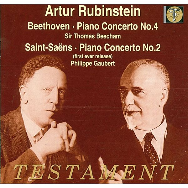 Klavierkonzerte, A. Rubinstein, Beecham, Gaubert